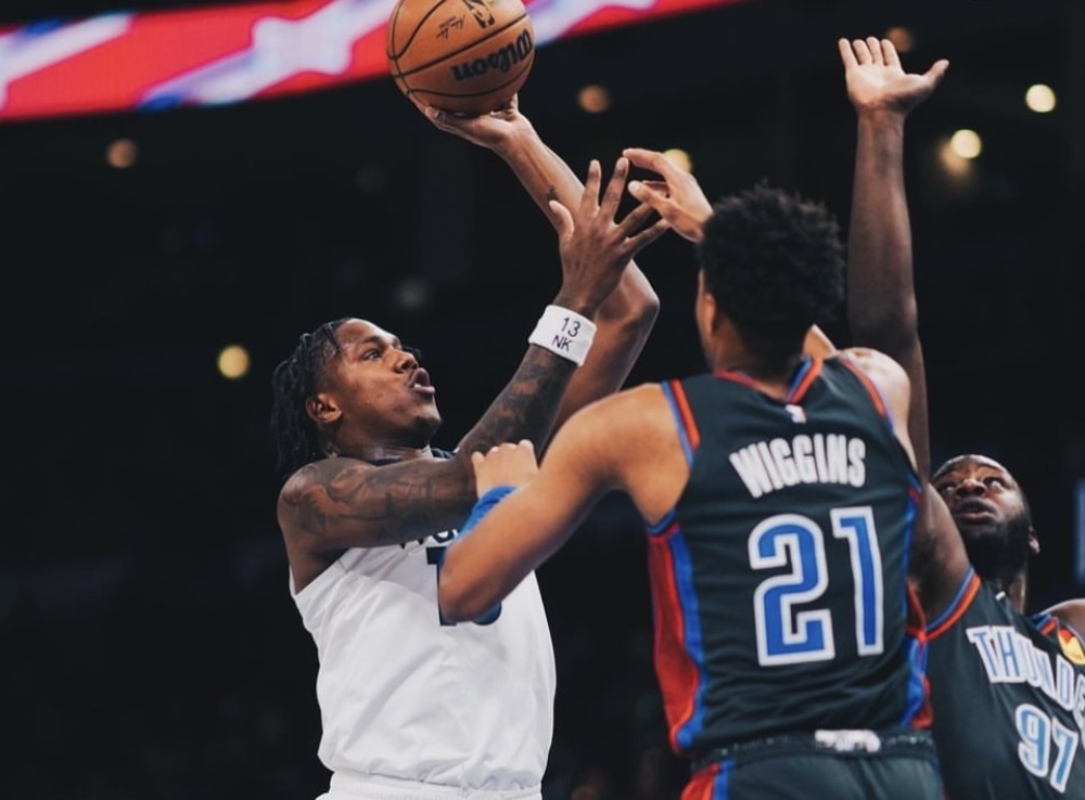 爱德华兹36分森林狼胜雷霆  